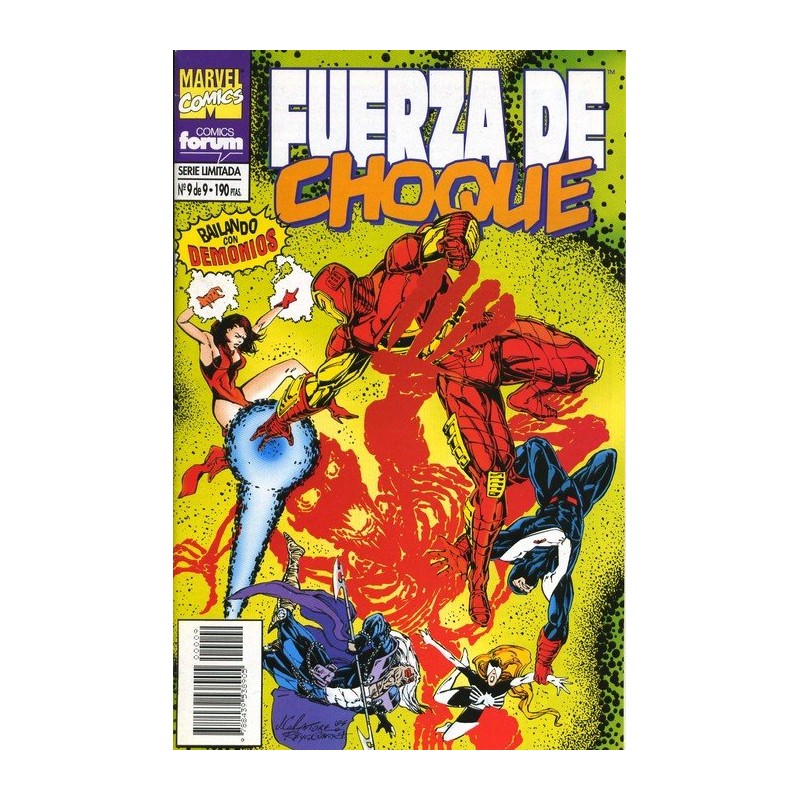 FUERZA DE CHOQUE VOL.1 Nº 9 ED.FORUM