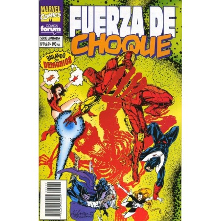 FUERZA DE CHOQUE VOL.1 Nº 9 ED.FORUM
