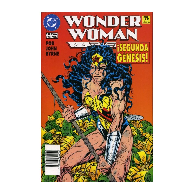 WONDER WOMAN Nº 4 SEGUNDA GENESIS POR JOHN BYRNE