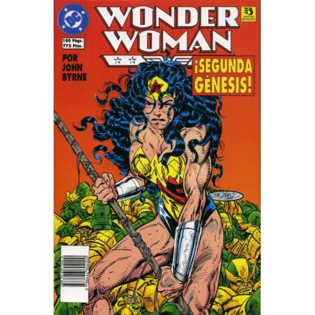 WONDER WOMAN Nº 4 SEGUNDA GENESIS POR JOHN BYRNE