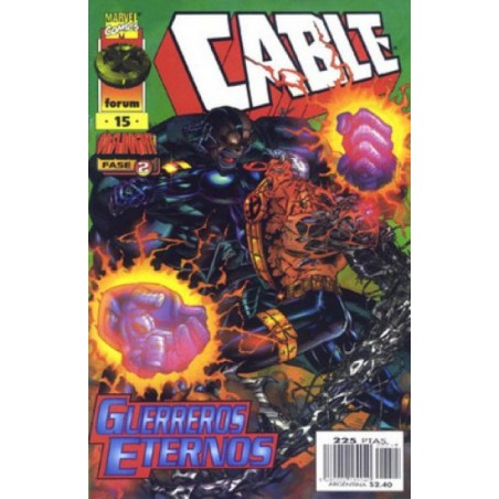 CABLE VOL.2 Nº 15 : GUERREROS ETERNOS ,ONSLAUGHT FASE 2 ED.FORUM