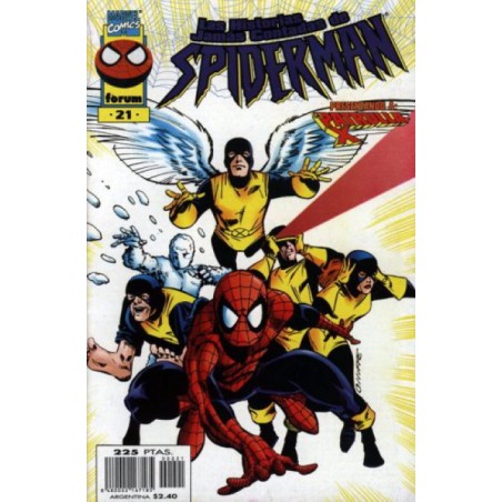 LAS HISTORIAS JAMAS CONTADAS DE SPIDERMAN Nº 21 PRESENTANDO A LA PATRULLA X