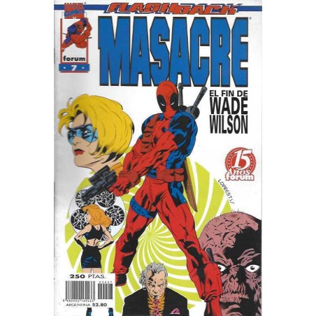 MASACRE VOL.1 Nº 6 AL 10 EDITORIAL FORUM