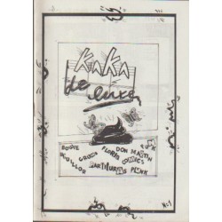 KAKA DELUXE 1 Y 2 , FANZINE...