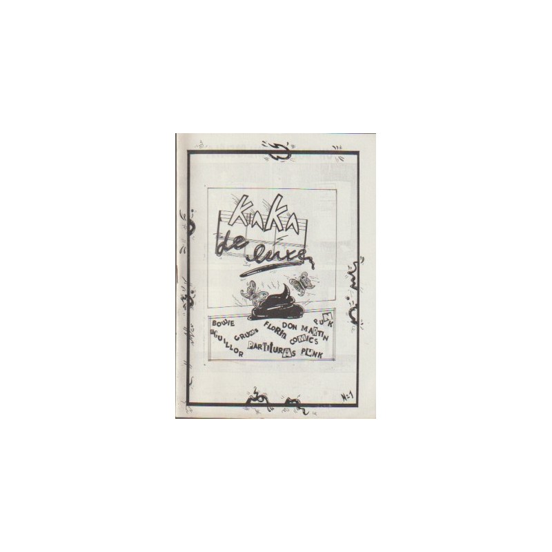 KAKA DELUXE 1 Y 2 , FANZINE , AÑO 1977