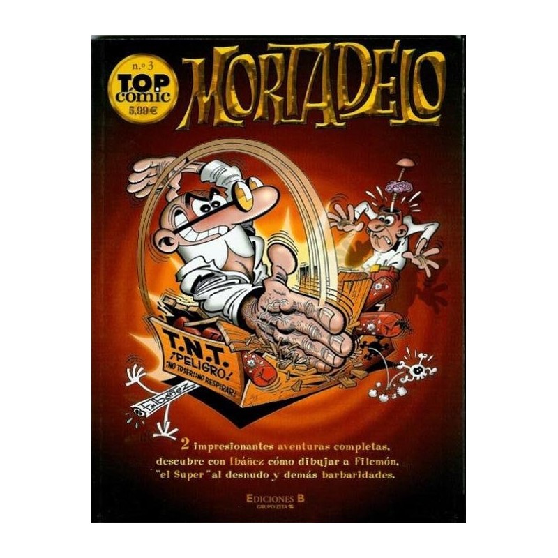 TOP COMIC Nº 3 MORTADELO Y FILEMON , 2ª EDICION