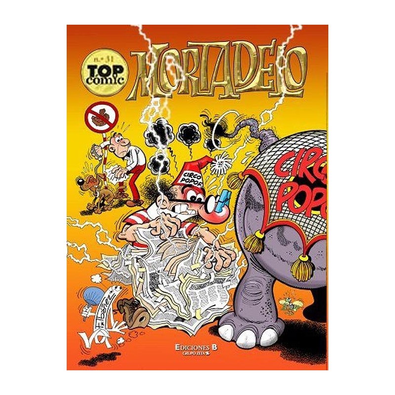 TOP COMIC Nº 31 MORTADELO Y FILEMON