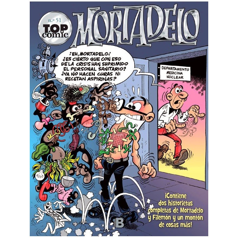 TOP COMIC Nº 51 MORTADELO Y FILEMON