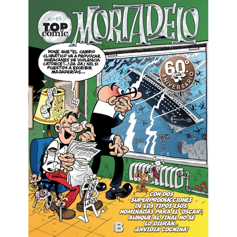 TOP COMIC Nº 65 MORTADELO Y FILEMON , ULTIMO NUMERO