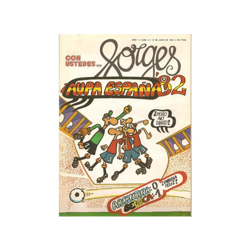 CON USTEDES  FORGES 82 NUMEROS 9 DE 16 LOS FORGESMUNDIALES