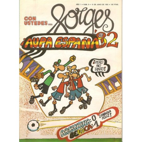 CON USTEDES  FORGES 82 NUMEROS 9 DE 16 LOS FORGESMUNDIALES