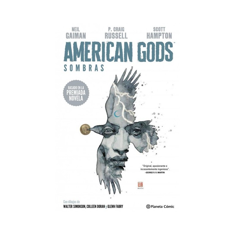 AMERICAN GODS : LIBRO 1 :  SOMBRAS POR NEIL GAIMAN ( SANDMAN )
