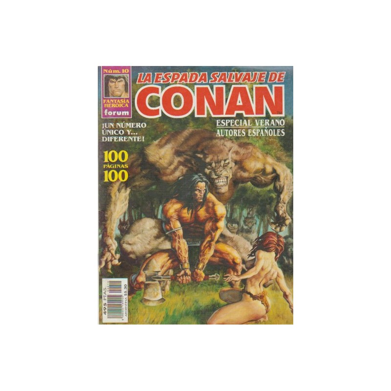 LA ESPADA SALVAJE DE CONAN VOL.3 Nº 1 AL 14 , COL.COMPLETA A FALTA DEL Nº 9 , RETAPADOS 1,2 Y 4 Y Nº 10 Y 11 SUELTOS