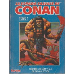 LA ESPADA SALVAJE DE CONAN VOL.3 Nº 1 AL 14 , COL.COMPLETA A FALTA DEL Nº 9 , RETAPADOS 1,2 Y 4 Y Nº 10 Y 11 SUELTOS