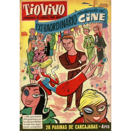 TIO VIVO EXTRAORDINARIO DEDICADO AL CINE , 1ª EPOCA ED.CRISOL