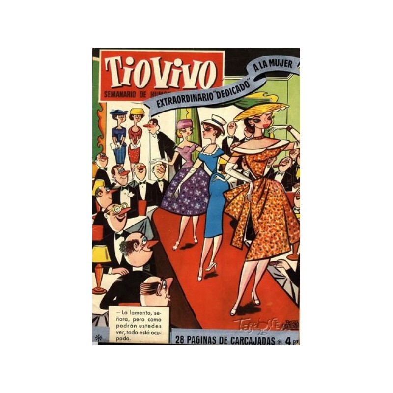 TIO VIVO EXTRAORDINARIO DEDICADO A LA MUJER , 1ª EPOCA ED.CRISOL