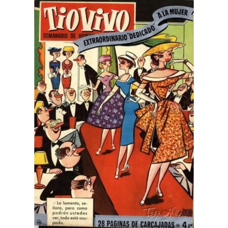 TIO VIVO EXTRAORDINARIO DEDICADO A LA MUJER , 1ª EPOCA ED.CRISOL