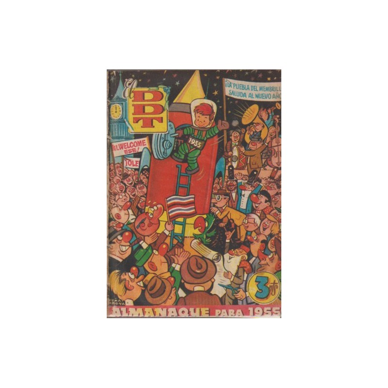 DDT ALMANAQUE PARA 1955 , PROCEDENTE DE ENCUADERNACION