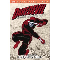 DAREDEVIL DE MARK WAID VOLUMES 1 Y 2 : LA SONRISA DEL DIABLO Y CORAZONES EN LA OSCURIDAD , COLECCION 100% MARVEL