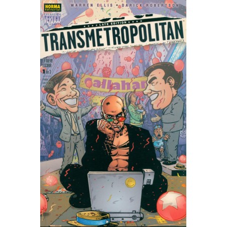 COLECCION VERTIGO Nº 153,157 Y 159 TRANSMETROPOLITAN : LA NUEVA ESCORIA SAGA COMPLETA