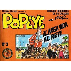 POPEYE DE SEGAR Nº 1 A 3 DE 3 COL.COMPLETA EDITORIAL ESEUVE