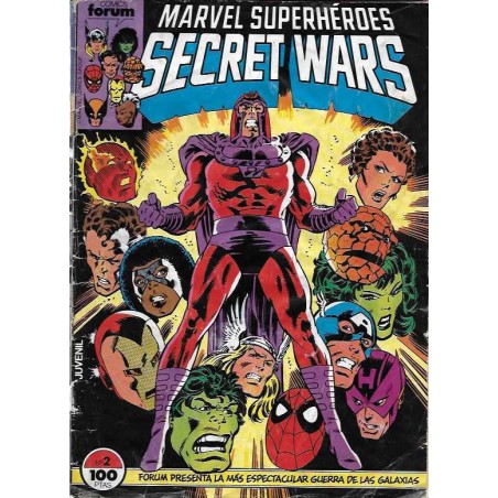 SECET WARS I Nº 1 AL 4 SEGUNDA EDICION , Nº 2 PRIMERA EDICION
