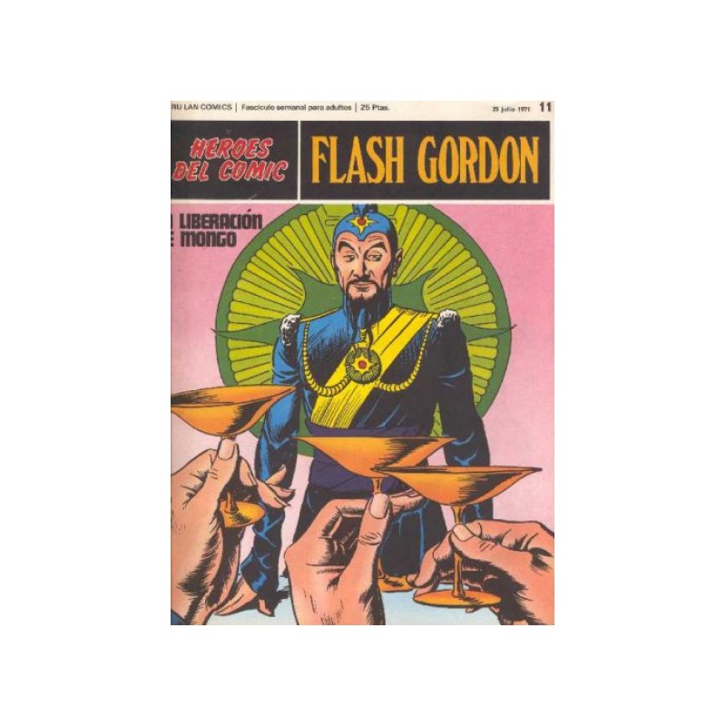 FLASH GORDON Nº 11 EDITORIAL BURULAN
