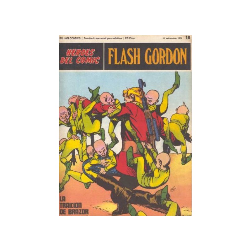 FLASH GORDON Nº 18 EDITORIAL BURULAN