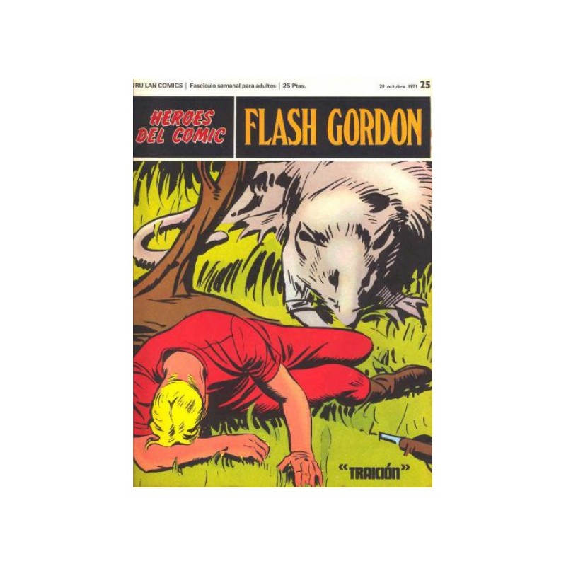 FLASH GORDON Nº 25 EDITORIAL BURULAN