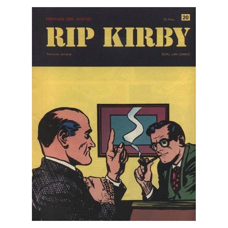 RIP KIRBY Nº 20 EDITORIAL BURULAN POR ALEX RAYMOND