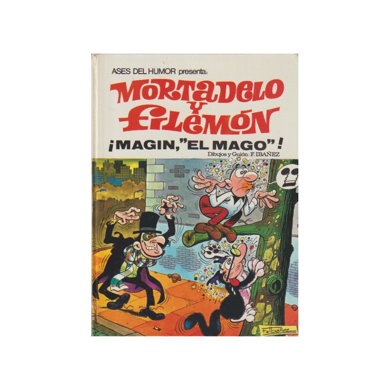 ASES DEL HUMOR Nº 12 MORTADELO Y FILEMON - MAGIN EL MAGO