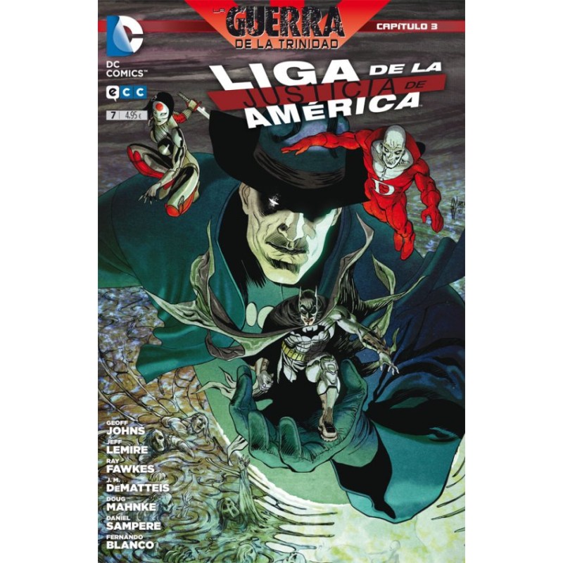 LIGA DE LA JUSTICIA DE AMERICA Nº 7 GUERRA DE LA TRINIDAD CAPITULO 3