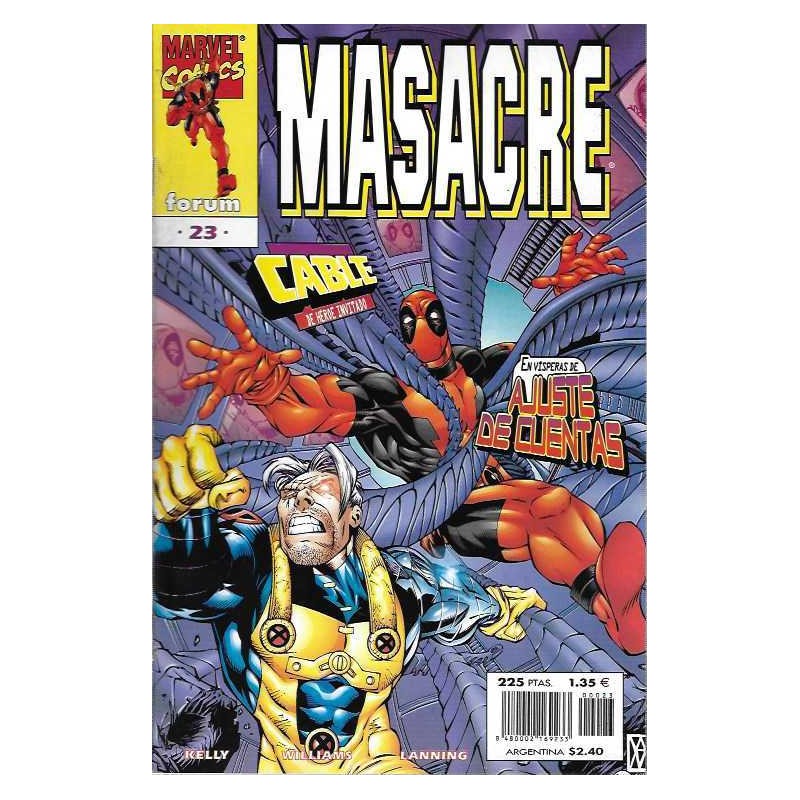 MASACRE VOL.1 Nº 23 ED.FORUM