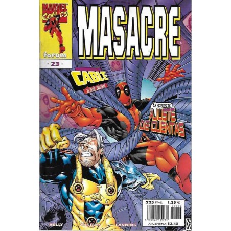 MASACRE VOL.1 Nº 23 ED.FORUM
