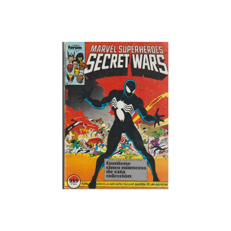 SECRET WARS COL.COMPLETA Nº 1 AL 15  ( Nº 1 AL DE 2ª EDICION Y DEL 6 AL 15 EN 2 RETAPADOS ) ED.FORUM