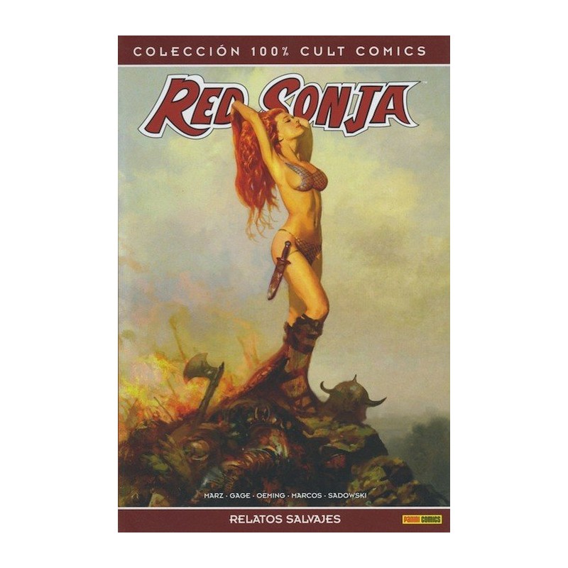 RED SONJA : RELATOS SALVAJES , COLECCION 100% CULT COMICS
