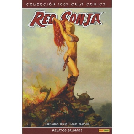 RED SONJA : RELATOS SALVAJES , COLECCION 100% CULT COMICS