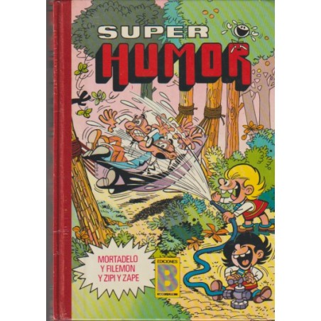 SUPER HUMOR nº 14 1ª EDICION ABRIL 1987 MORTADELO Y FILEMON Y ZIPI Y ZAPE EDICIONES B FORMATO ANTIGUO 1ª EDICION FEBRERO 1991