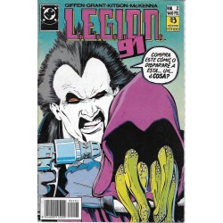 LEGION 91 Nº 1 AL 5 MAS UNIVERSO DC Nº 18 QUE CONTIENE LOS 2 PRIMEROS NUMEROS USA EDICIONES ZINCO