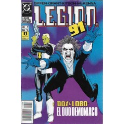 LEGION 91 Nº 1 AL 5 MAS UNIVERSO DC Nº 18 QUE CONTIENE LOS 2 PRIMEROS NUMEROS USA EDICIONES ZINCO