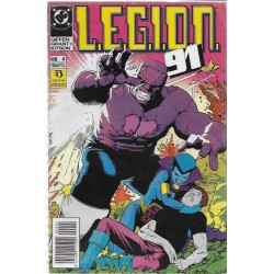LEGION 91 Nº 1 AL 5 MAS UNIVERSO DC Nº 18 QUE CONTIENE LOS 2 PRIMEROS NUMEROS USA EDICIONES ZINCO