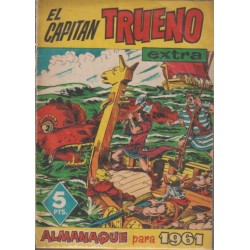 EL CAPITAN TRUENO EXTRA ALMANAQUE PARA 1961