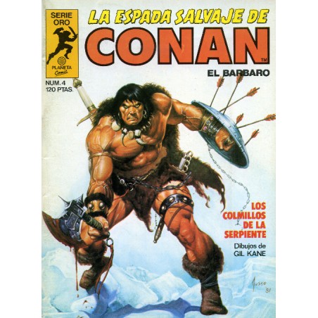 LA ESPADA SALVAJE DE CONAN VOL.1 Nº 4 1ª EDICION