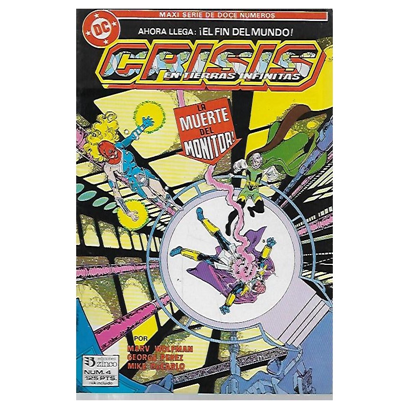 Crisis en tierras infinitas numeros sueltos disponibles , POR MARV WOLFMAN Y GEORGE PEREZ