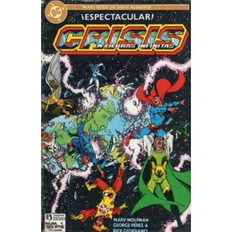 Crisis en tierras infinitas NUMEROS 1 Y 2 POR MARV WOLFMAN Y GEORGE PEREZ