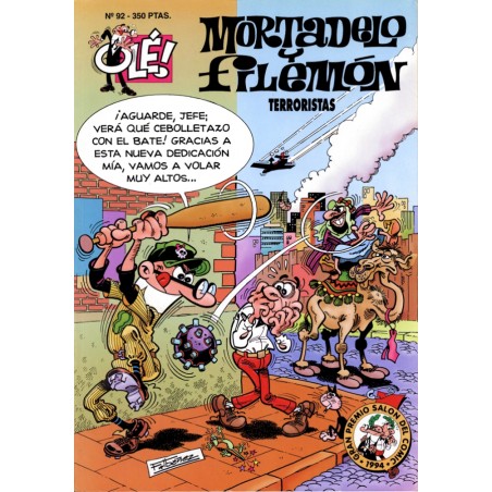 COLECCION OLE Nº 92 MORTADELO Y FILEMON : TERRORISTAS