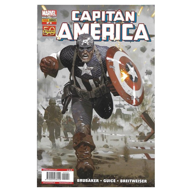 CAPITAN AMERICA VOL.8 Nº 9 POR ED BRUBAKER ED.PANINI