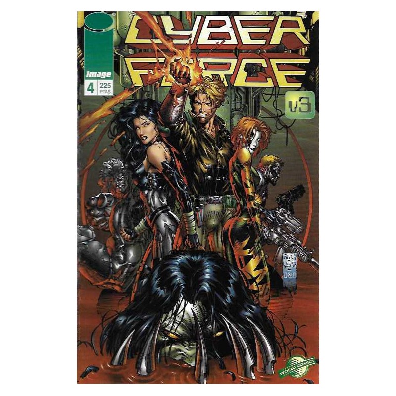 CYBER FORCE VOL.3 Nº 1 AL 6 ED.WORLD COMICS