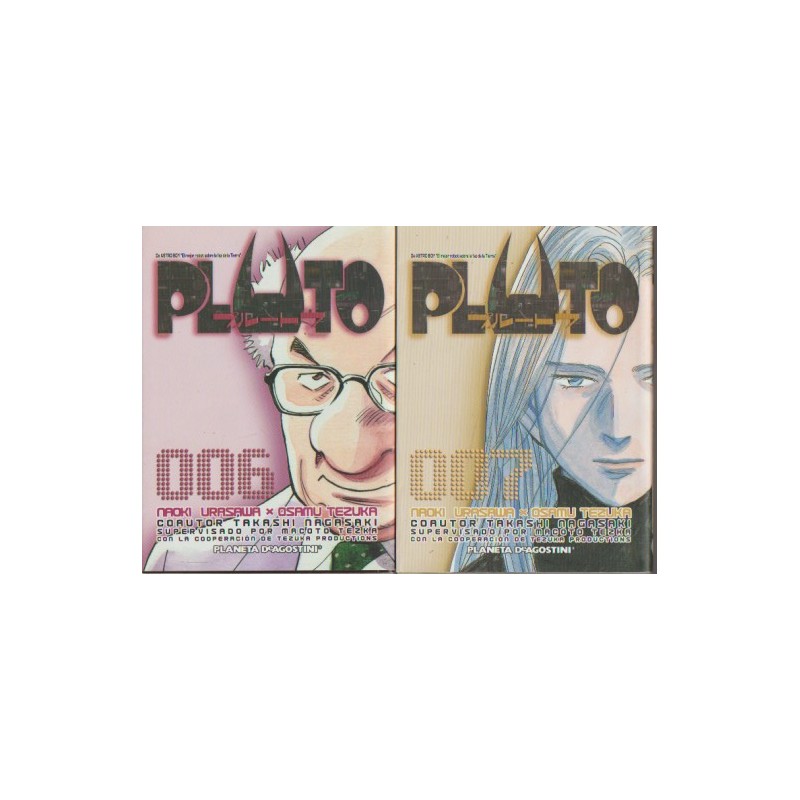PLUTO COL.COMPLETA POR NAOKI URASAWA , 8 MANGAS