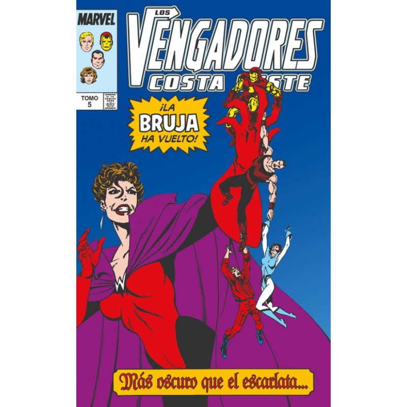 LOS VENGADORES COSTA OESTE VOL.5 LA BRUJA HA VUELTO ¡ MARVEL LIMITED EDITION ( LOS NUEVOS VENGADORES )
